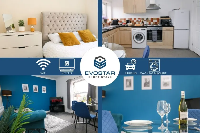 2-Bed Perfect for Contractors ~Parking & Fast wifi - Image 1