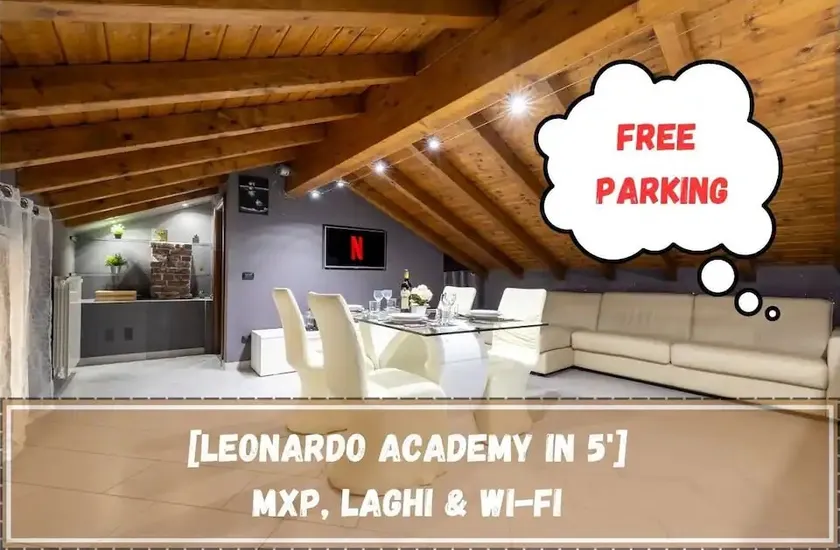 Leonardo Academy in 5' - Parcheggio Gratis - laghi & Wi-FI - Image 1