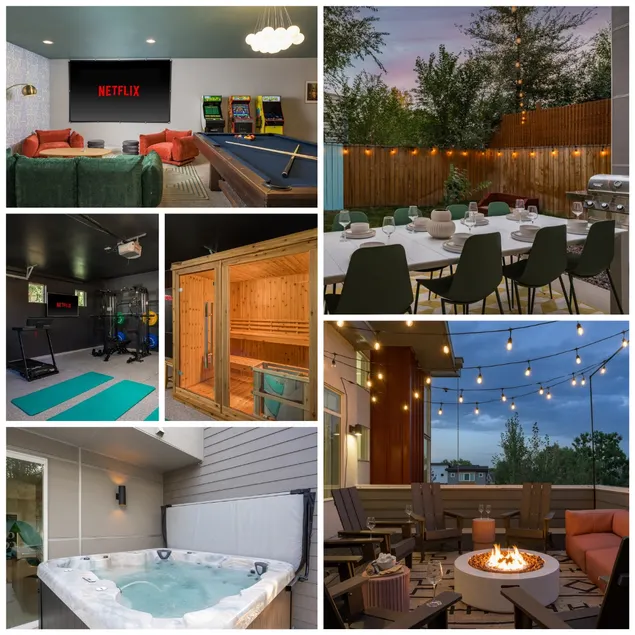 Luxe Wellness | Sauna, HotTub, Gym, FirePit, Games - Image 1