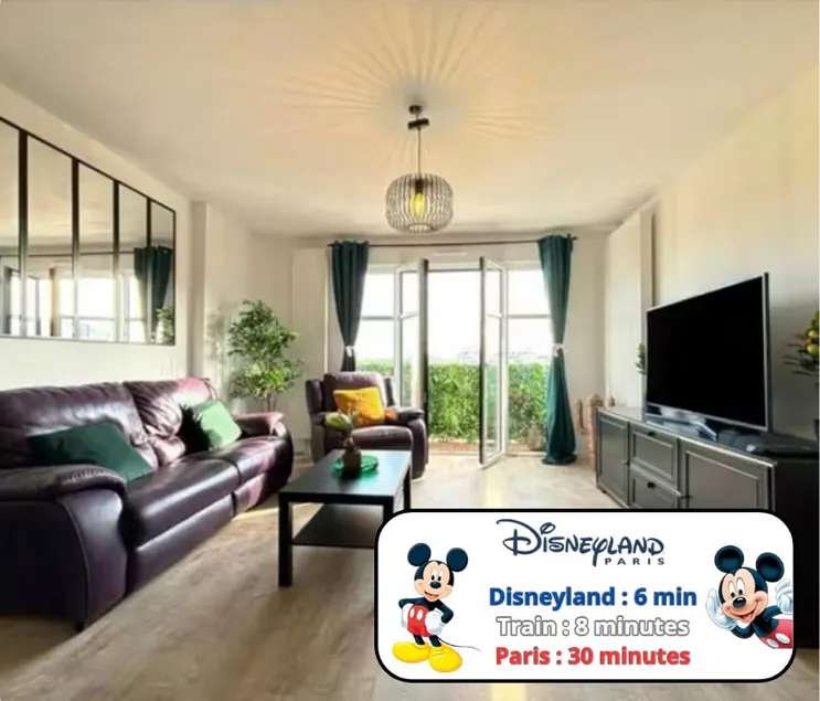 Disneyland 6min/Station 8min / Paris 30min 6P - Image 1