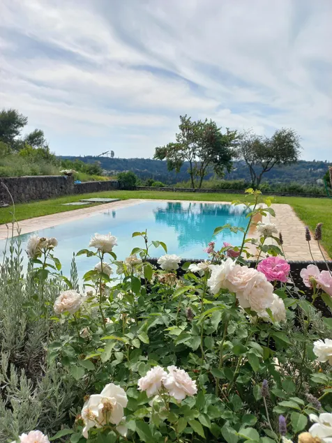 Beautiful apartment with pool and view - Image 1