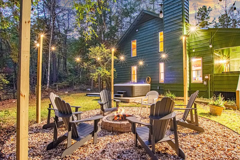 Pickleball & Hot Tub | Family Creekside Cabin - Image 1