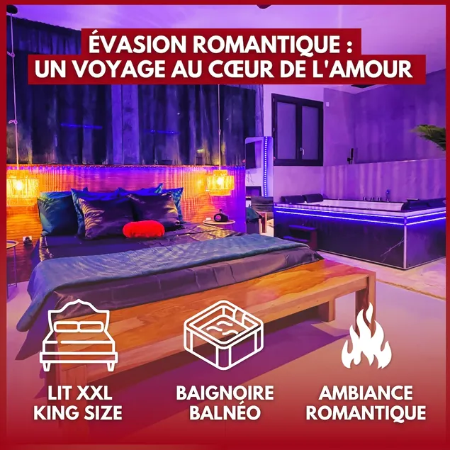 Love Suite: Private hot tub and tropical atmosphere - Image 1