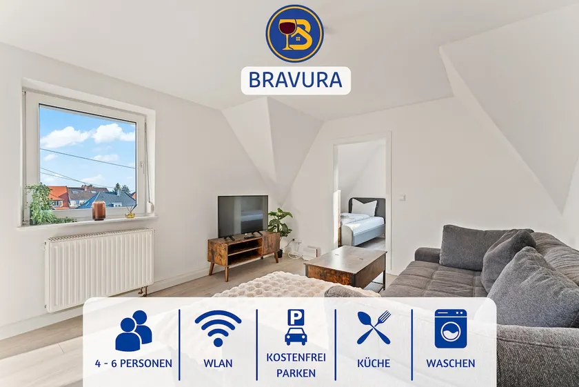 BRAVURA - modern - bis zu 6 - Nähe Hambacher Schloss - Image 1