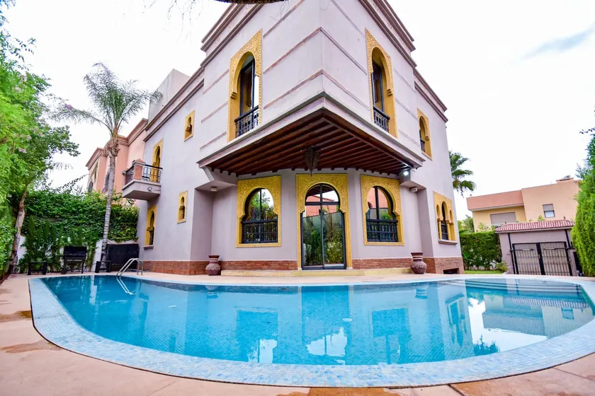 Luxury Moroccan Villa with Private Pool Marrakech City Center - Image 1