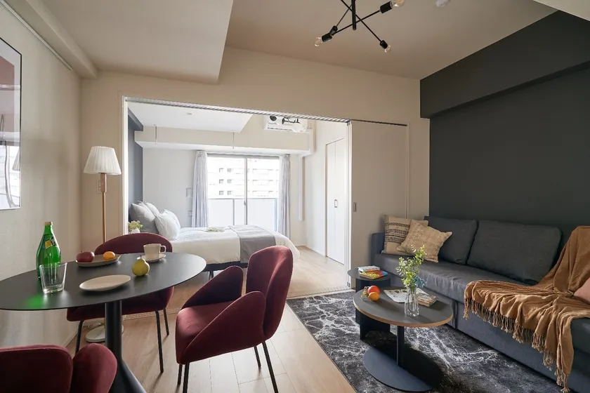 3 minutes on foot from Altobella station! An apartment with a double bed and sofa bed, also 10 minutes on foot from Tokyo Tower. - Image 1