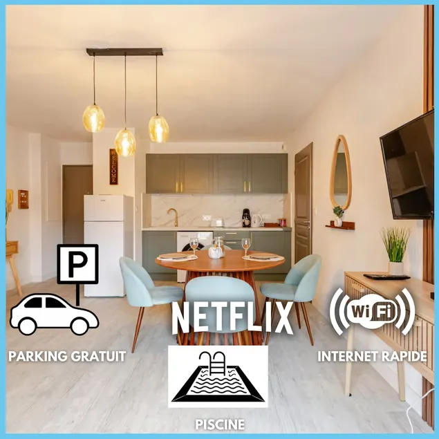 Le Cosy Bernard , Parking, Piscine, Netflix - Image 1