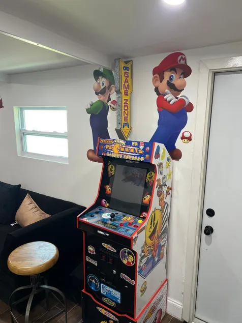 Miramar Retreat Arcade Game Room King Bed - Image 1