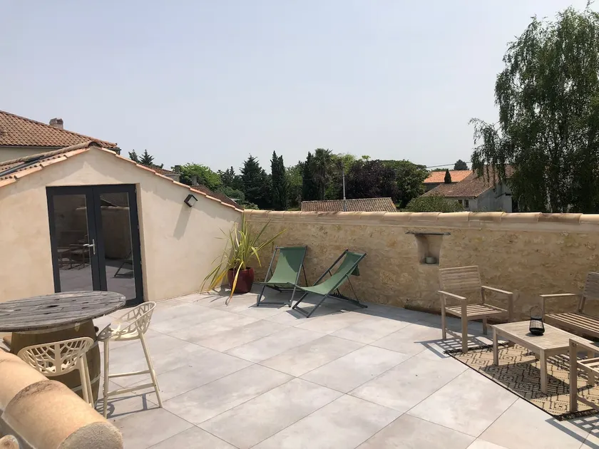 Rooftop in the heart of the vineyards. - Image 1
