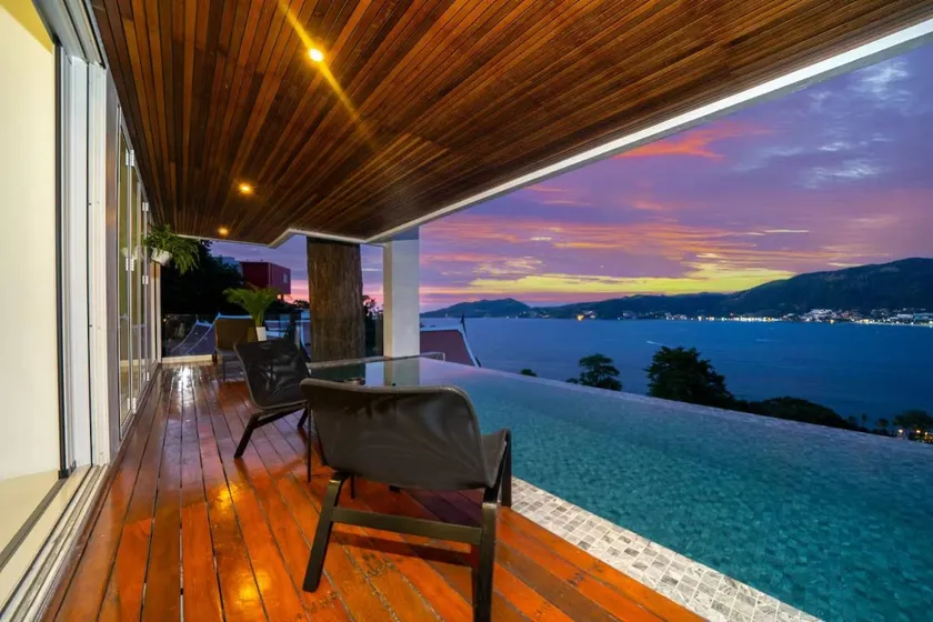 Patong 1-line sea view luxury private pool 2 bedroom villa F2 - Image 1