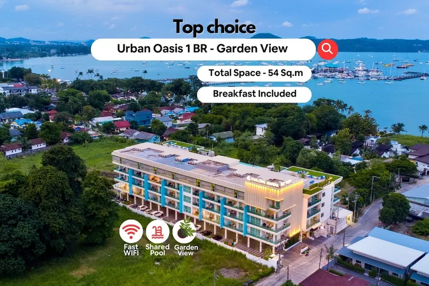 Chalong - Urban Oasis 1 BR - Garden View - GYM - Image 1