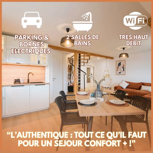 The Authentic> Spacious Duplex - 2 Bathrooms - Image 1