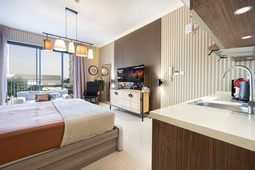 Poolview Studio شقة at Al Zahia - Sunset Escape - Image 1