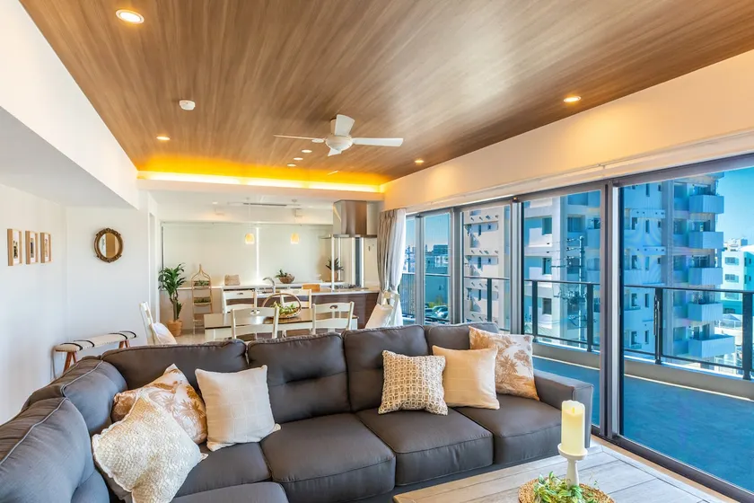 [4F: Rizzohotel] 3LDK for up to 12 people! Relax as if you've returned home to Okinawa! - Image 1