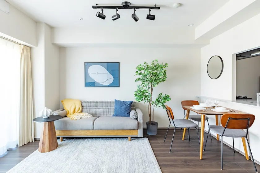 Generous 1BR Designers Apartment Study in Osaki 5 - Image 1