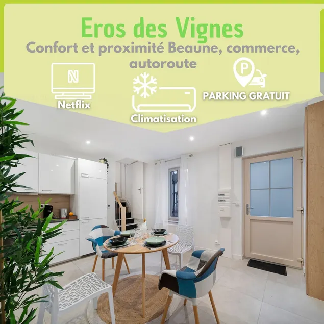 Eros des Vignes Appartement 60m2 - Image 1