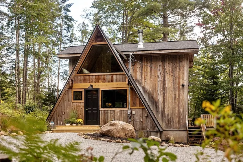 Modern Adirondack A-Frame Retreat - Image 1