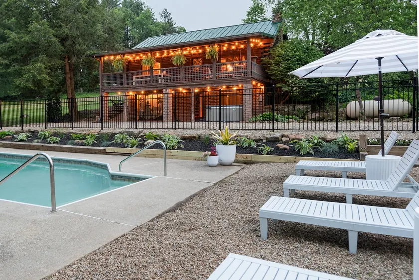 Relaxing Log Cabin | Hot Tub, Quiet, Pool, Mohican - Image 1