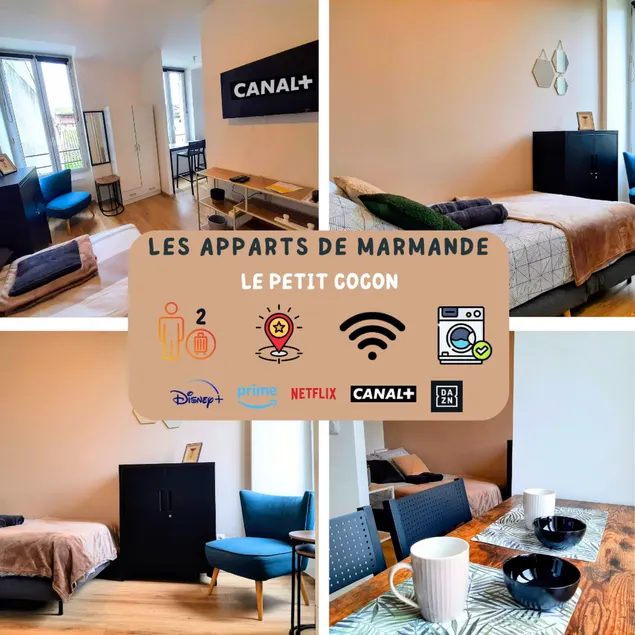 ”Les Apparts de Marmande”: Petit Cocon en ville - Image 1