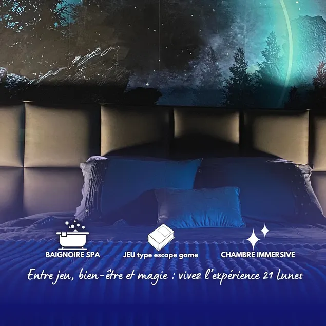 Magic stay, escape game and spa - Image 1
