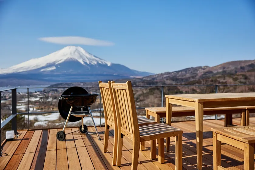 絶景の富士山を眺めてサウナBBQ｜最大20名｜The No.10 Mt.Fuji Sky Villa - Image 1