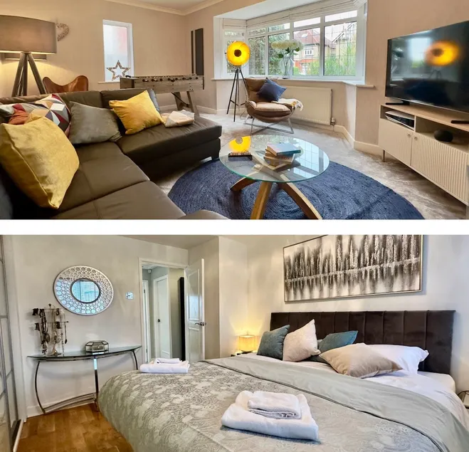 Derbe House, Spacious 3 bedroom house, Sleeps 6 - Image 1
