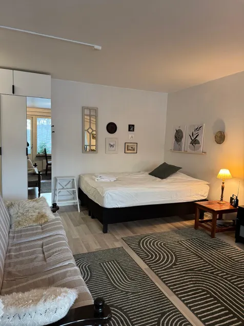 Close to the city center, a spacious, really bright studio - Image 1