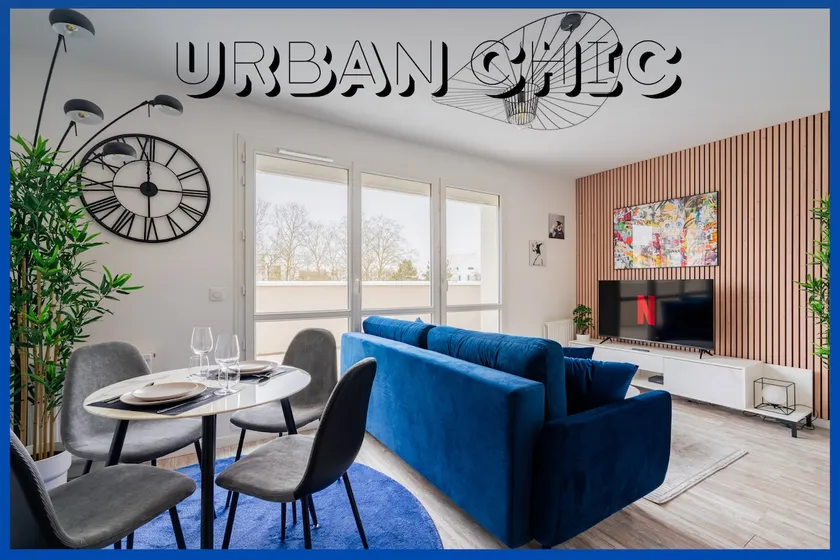 L'Urban Chic - Terrace - Parking - 30 min to Paris - Image 1