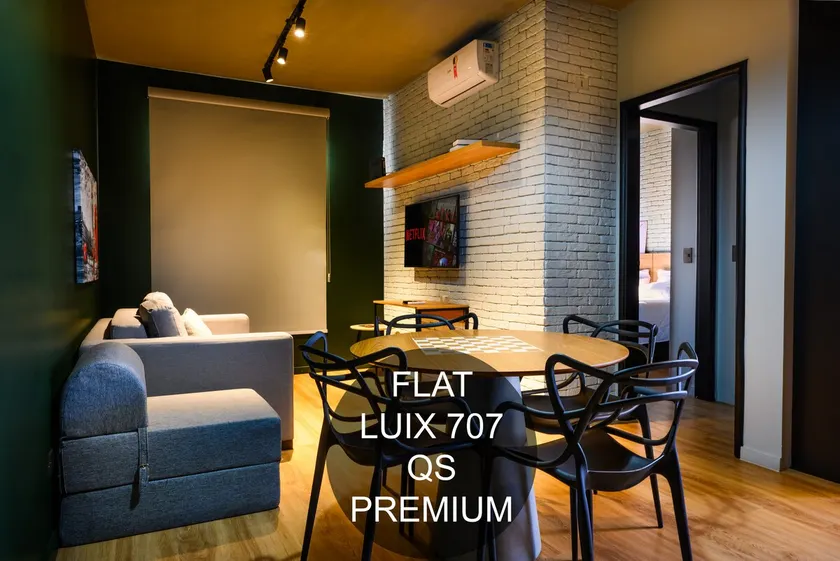 Luix Londrina Flat 707, QS 43 m2 completo, c garagem - Image 1