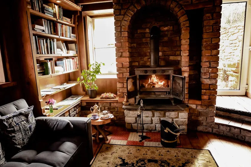 The ⁠Fireside Library - Image 1