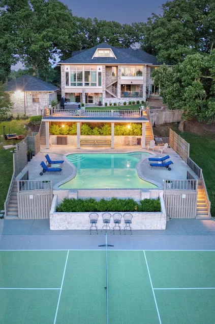 Lakehouse w/ Pickleball Court ~Pool ~Hot Tub ~Dock - Image 1