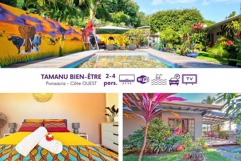 Wellness escape for two in Tahiti | Pool | AC - Image 1