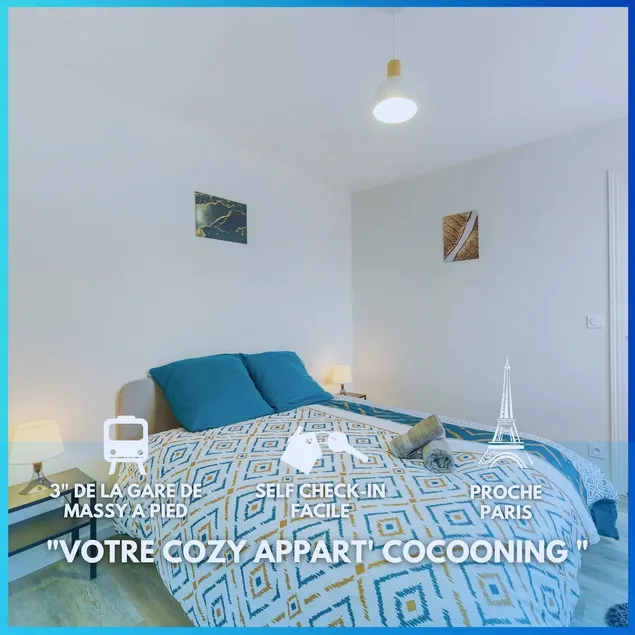 Le Five - 3 Min from Massy TGV Train Station - Image 1