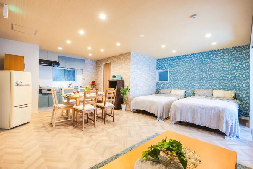 Sannomiya/2LDK/Hiroi living rental/Best for sightseeing/Up to 9 people - Image 1