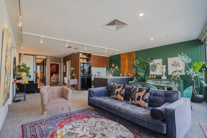 Safari in City 2BR Penthouse with Patio & Spa - Image 1