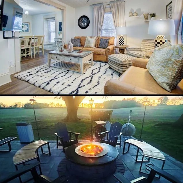 Elegant Farmhouse with Gourmet Firepit Experience - Image 1
