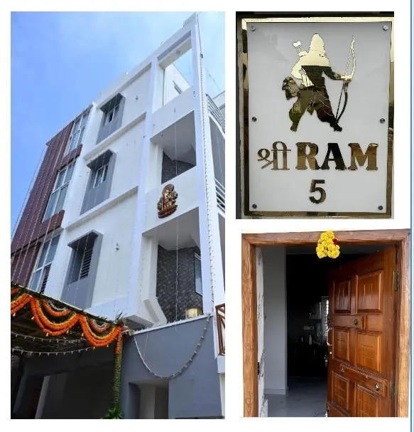Sri Ram Stay – Cozy 1BHK with AC & Private Terrace - Image 1