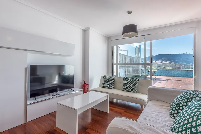 Apt, terrace and parking, 5 minutes from Bilbao - Image 1