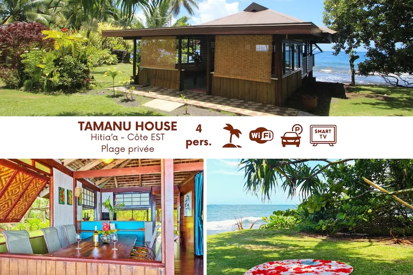 Tahiti style | seaside | local Host | privat beach - Image 1