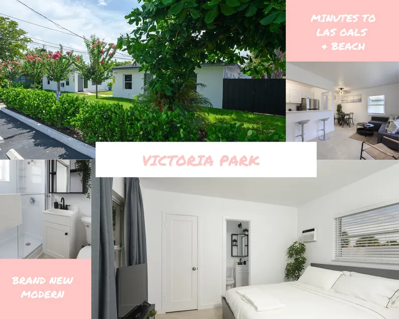 Modern 2BD/2BA Villa#3. Less than mile from beach. - Image 1
