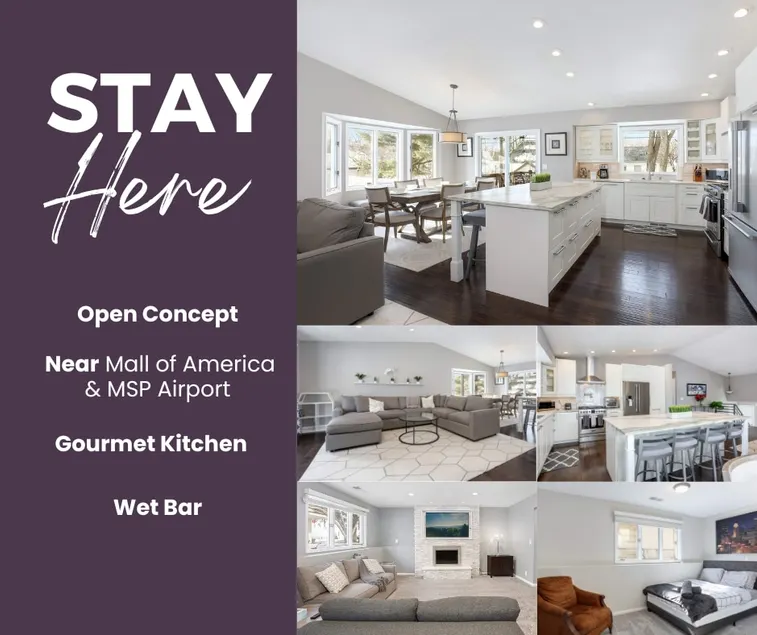 Beautiful 4BR Open Concept Home W/Wet Bar Near MOA - Image 1
