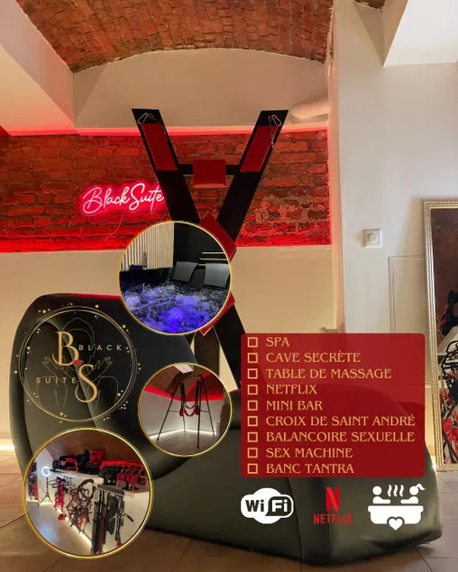 Black Suite – Jacuzzi & Secret Cellar - Image 1