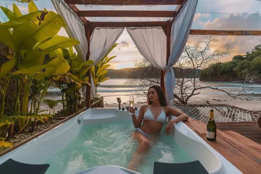 Beachfront Luxury Dome Villas - Gamat Bay Resort - Image 1