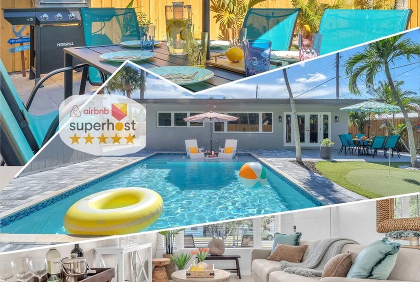 Modern 3BR | 1 Mi. to Beach | POOL, Putting Green! - Image 1
