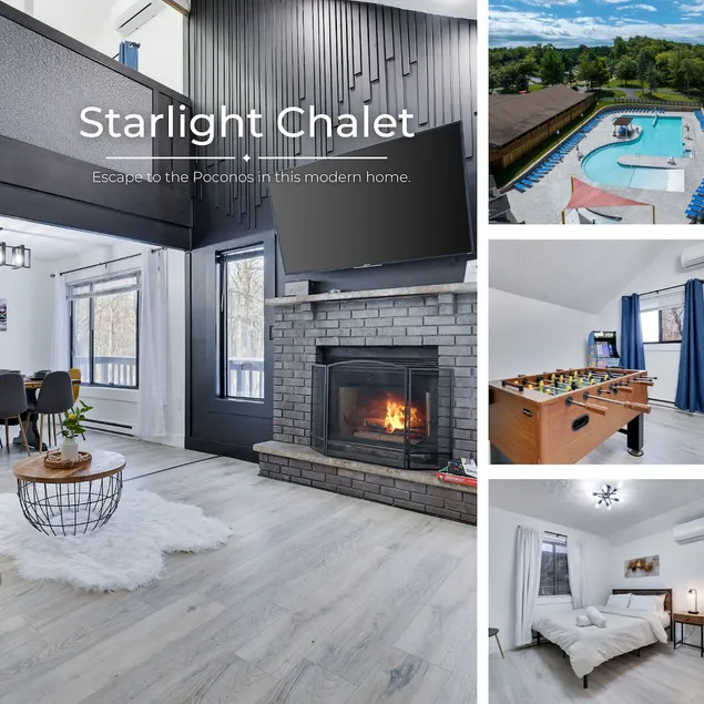 Starlight Chalet | Game Room | Pool Access | AC - Image 1