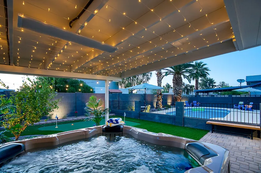Tempe Pool Retreat | Hot Tub, Glow Golf + Games - Image 1