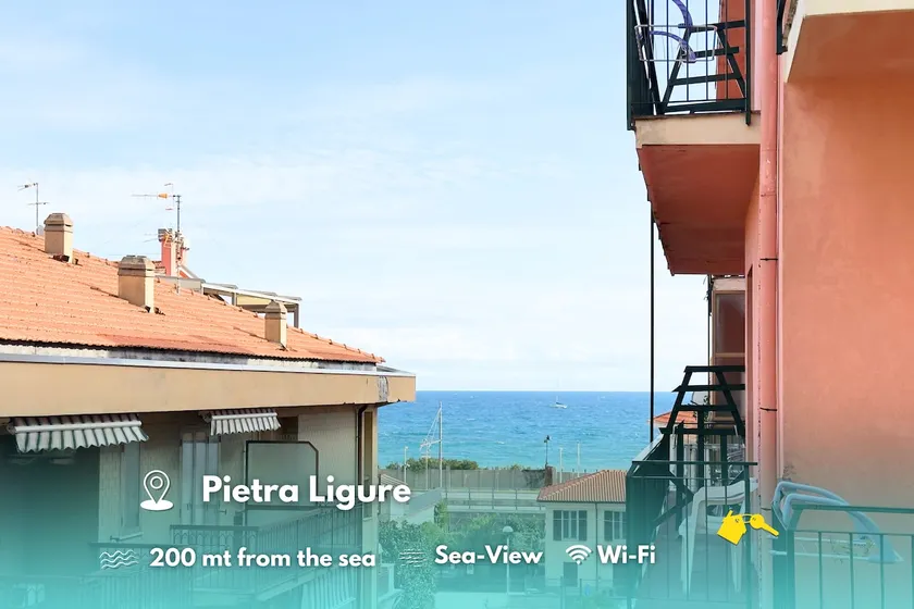 [200 meters from the sea] Relax with Sea View and A.C. - Image 1