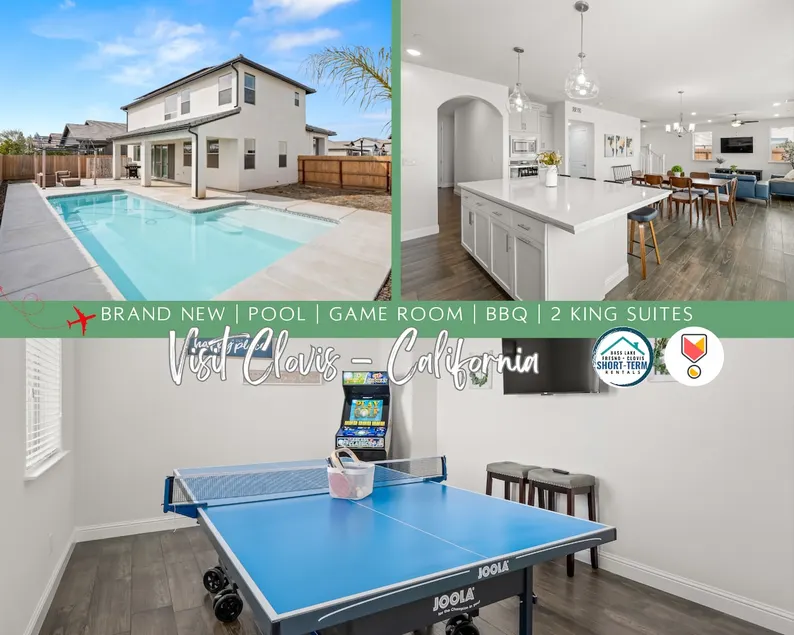 Brand New | Pool | Game Room | BBQ | 2 King Suites - Image 1