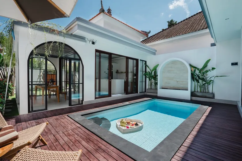 5 Mins Walk to Canggu Beach – 3BR Pool Villa - Image 1