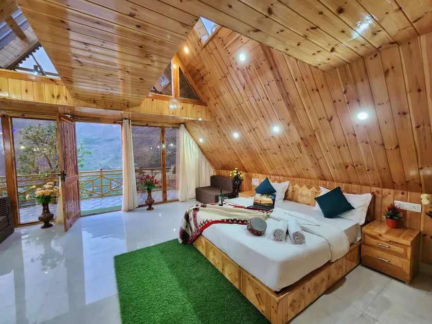 A-Frame Duplex | Balcony Bliss with Mountain Views - Image 1